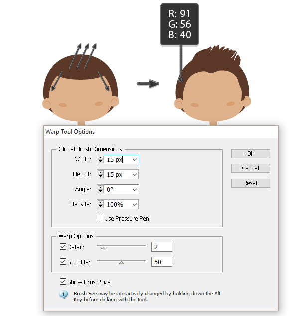 Cách vẽ một bộ kit nhân vật bằng Adobe Illustrator
