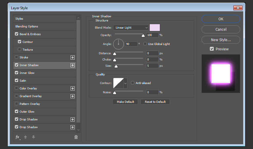 Cách tạo 10 hiệu ứng chữ khác nhau với Layer Style trong Adobe Photoshop
