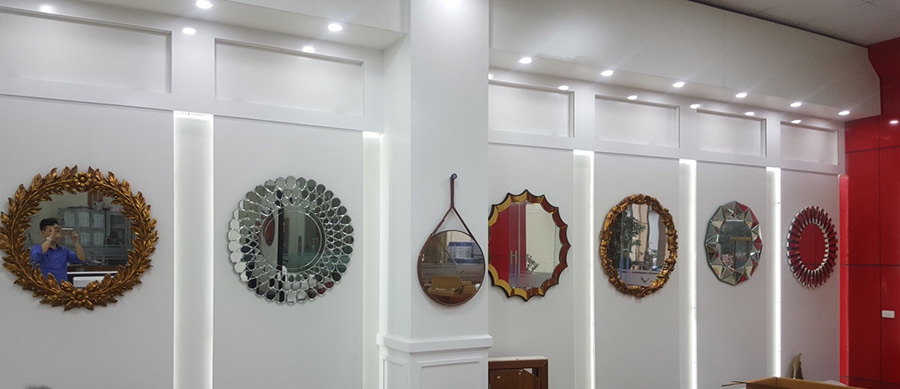 Gương trang trí nội thất - tôn nên vẻ đẹp cho căn phòng sang trọng