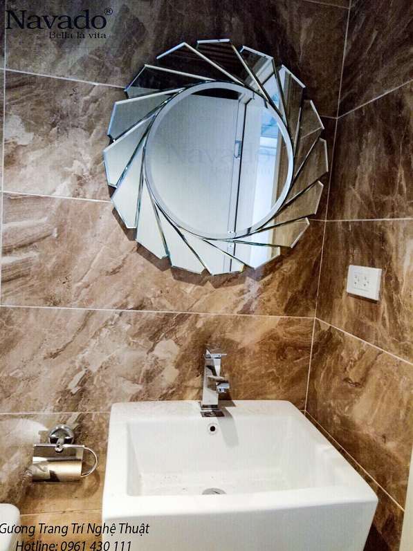 Gương phòng tắm – Sản phẩm không thể thiếu trong không gian phòng tắm