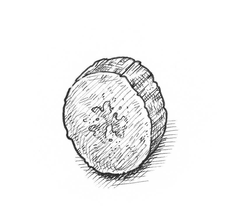 Hướng dẫn vẽ một quả chuối trông giống thật nhất