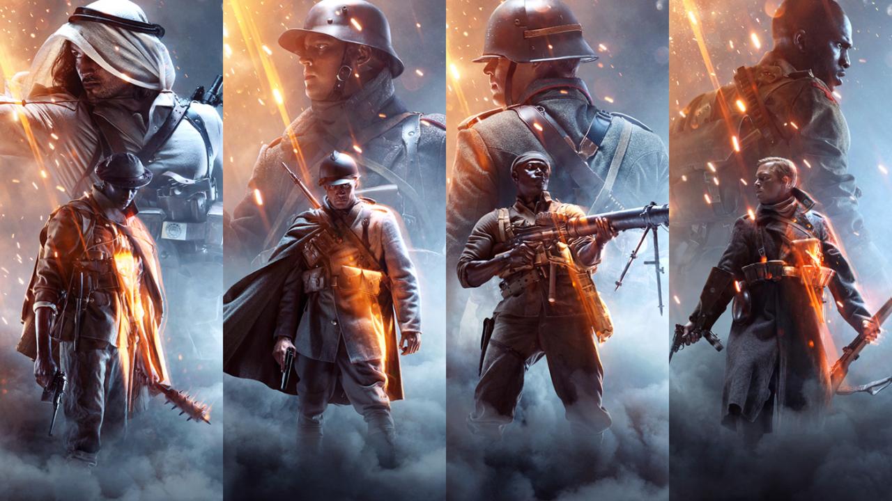 Hình ảnh Battlefield 1 Art & Logo Design