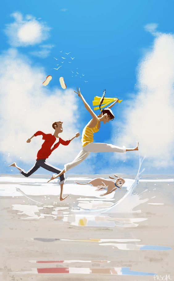 Illustration Art: 40+ Minh họa phong cảnh mùa hè đầy cảm xúc và sáng tạo