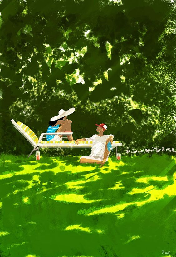 Illustration Art: 40+ Minh họa phong cảnh mùa hè đầy cảm xúc và sáng tạo