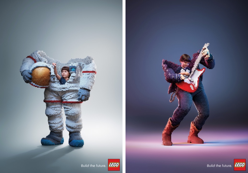 Tham khảo ý tưởng quảng cáo mới đầy sáng tạo của LEGO